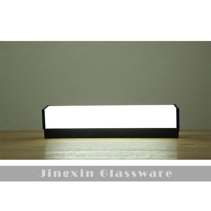 Opal Matte Rectangle Glass Lamp Shade Replacement