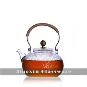 তাপ প্রতিরোধী বোরোসিলিকেট গ্লাস টি কেটল